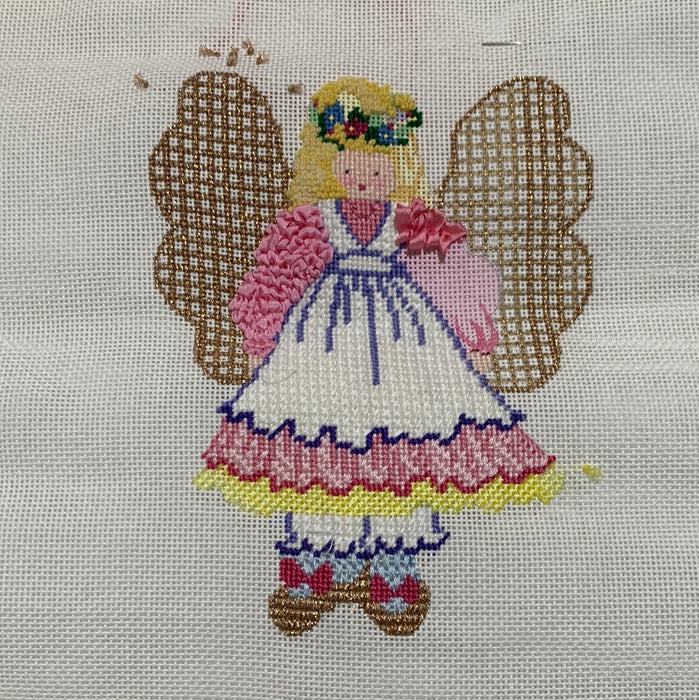 Pinafore Angel (Partially Stitched)