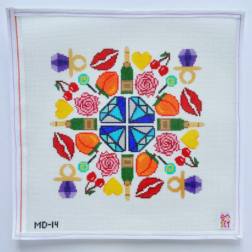 Disco Lemonade Mandala