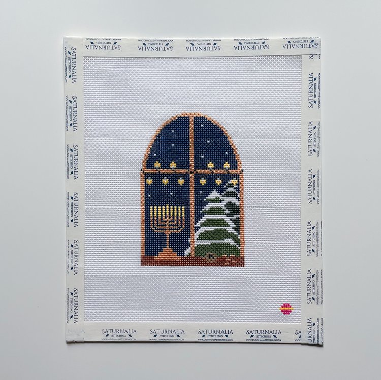 Hanukkah Window (13m)