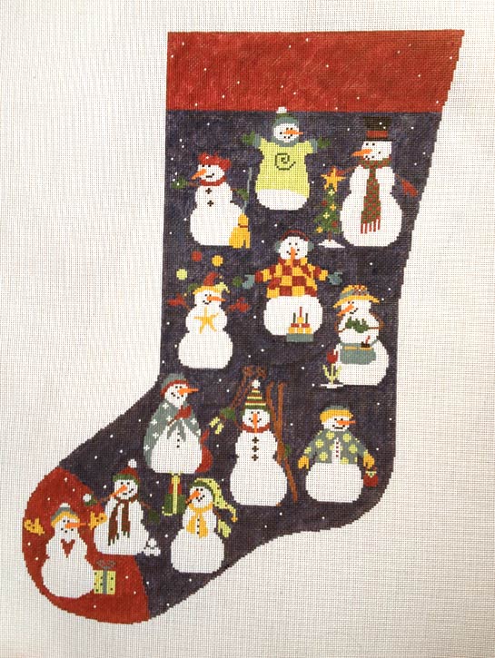 Snowman Stocking