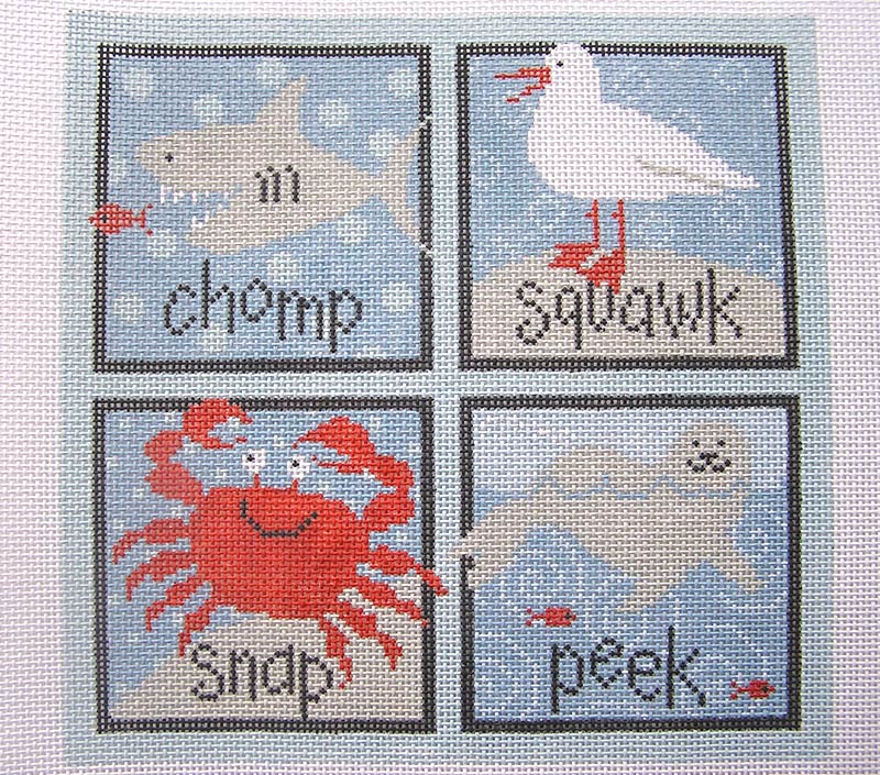 Sea Creatures Cushion