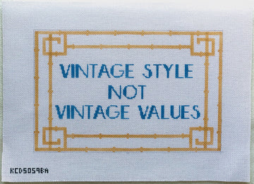 Vintage Styles Not Vintage Values - Bamboo