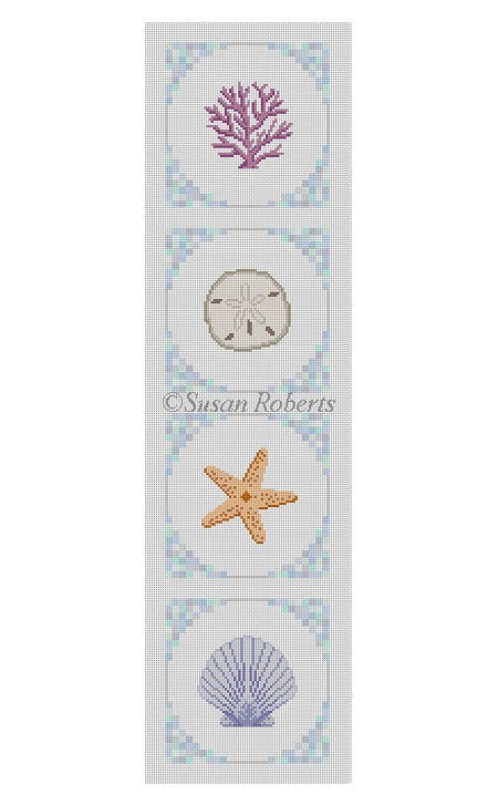 Beach Glass Sea Shells - Coaster Set