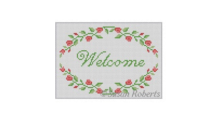 Flower Bud  "Welcome"