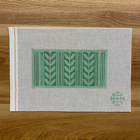 Green Leaf Sunglasses Case