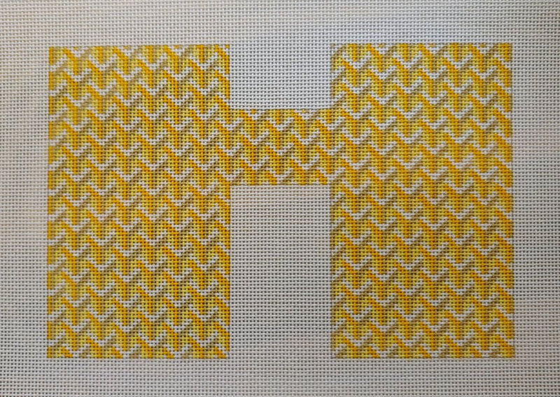 Y Pattern Clutch Front Yellow