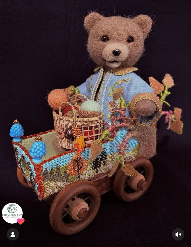 SOLD OUT - Woodland Creatures · A Felting & Needlepoint Retreat with Brenda Stofft · June 24-26, 2026