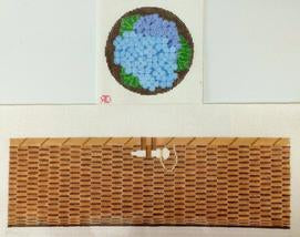 Nantucket Basket w/ Hydrangea Lid (2 part)