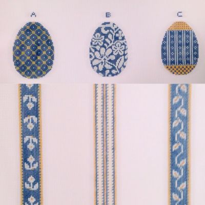 Lisa's Lacy 3 Egg Omelette - gunmetal & gold