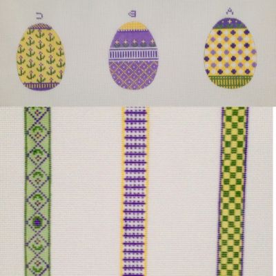 Frisco's 3 Egg Omelette - yellow, lavender, green