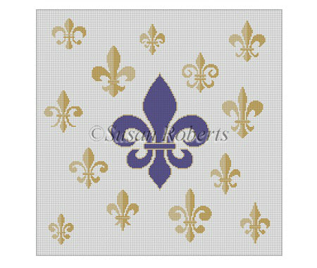 Fleur de Lis collage
