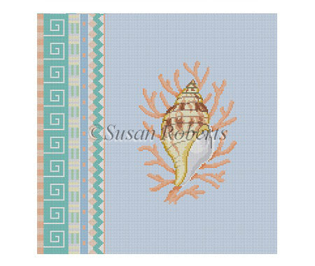 Geo Pattern Tulip Shell