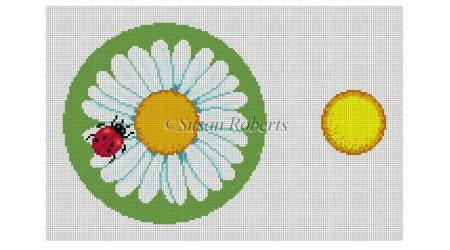 Daisy w/Center - Shaped Tooth Fairy Pillow