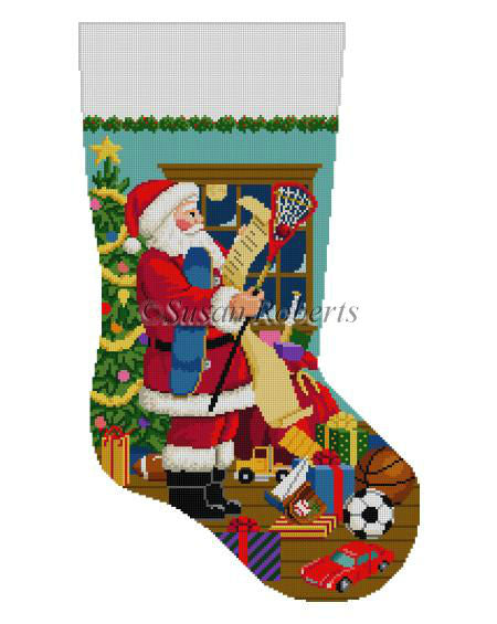 Santa's List, Boys Sports Toys - Stocking
