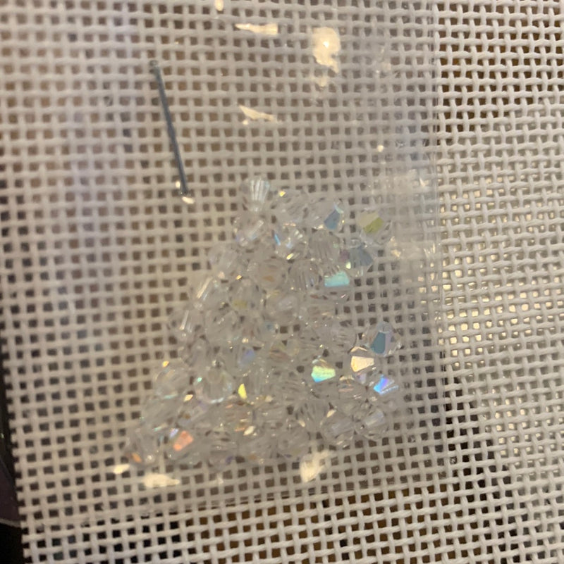 Crystals & Beads for Mara's 6" Star Teal