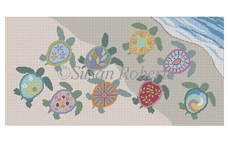 Painted Turtles First Swim (13m)