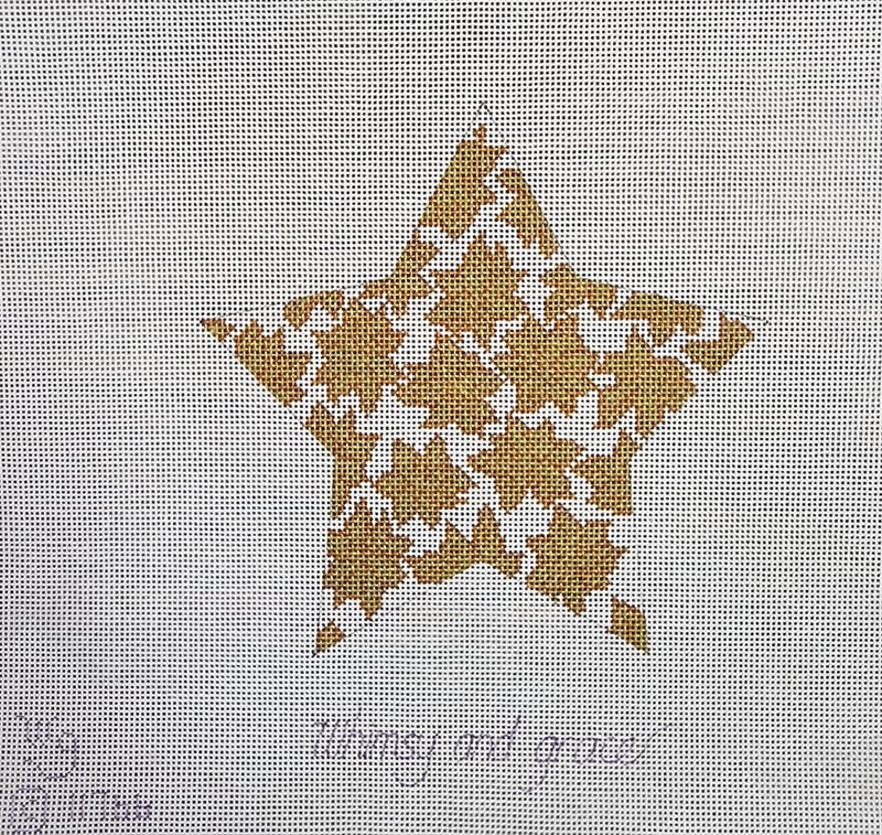 Poinsettia Star - gold