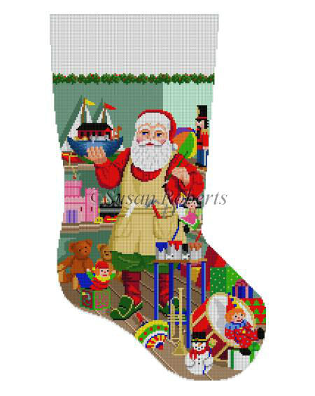 Santa Painting Ark - Stocking