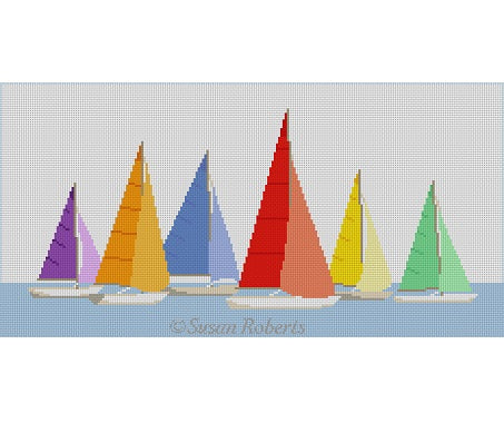 Resting Sailboats
