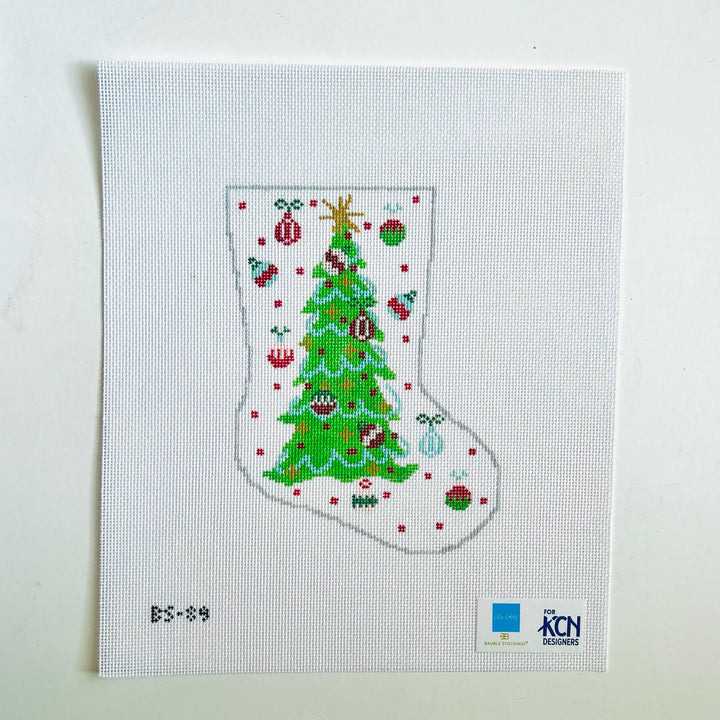 Rockin' Around the Christmas Tree Ornament Sized Bauble Stocking