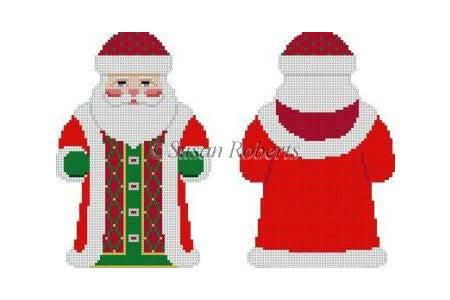 Long Red Coat Santa · 2 Sided