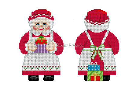 Mrs. Claus w/ presents · 2 Sided