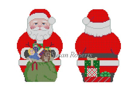 Santa w/ Toy Bag · 2 Sided