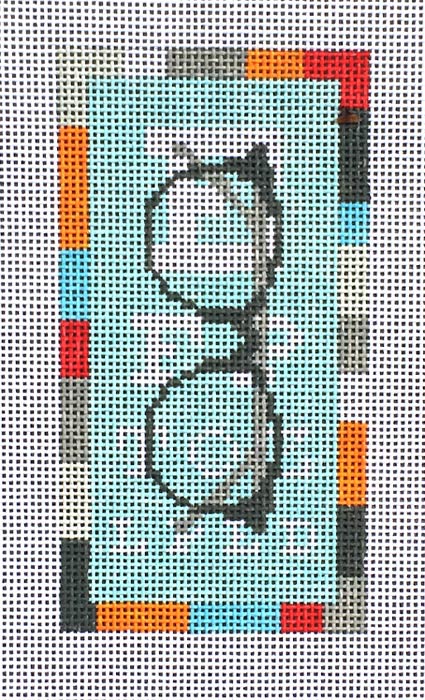 Eye Chart Eyeglass Case