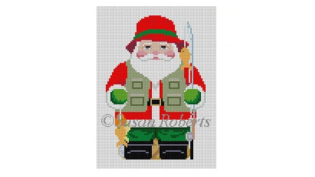 Fishing Santa