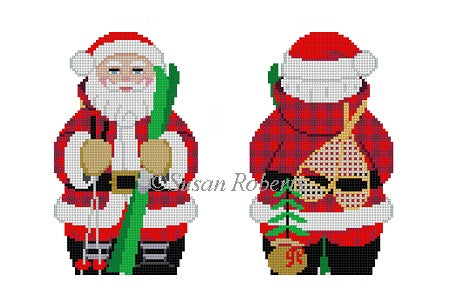 Ski Santa · 2 Sided