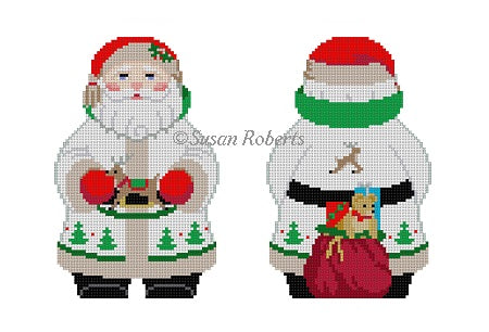 White Tree Coat Santa · 2 Sided