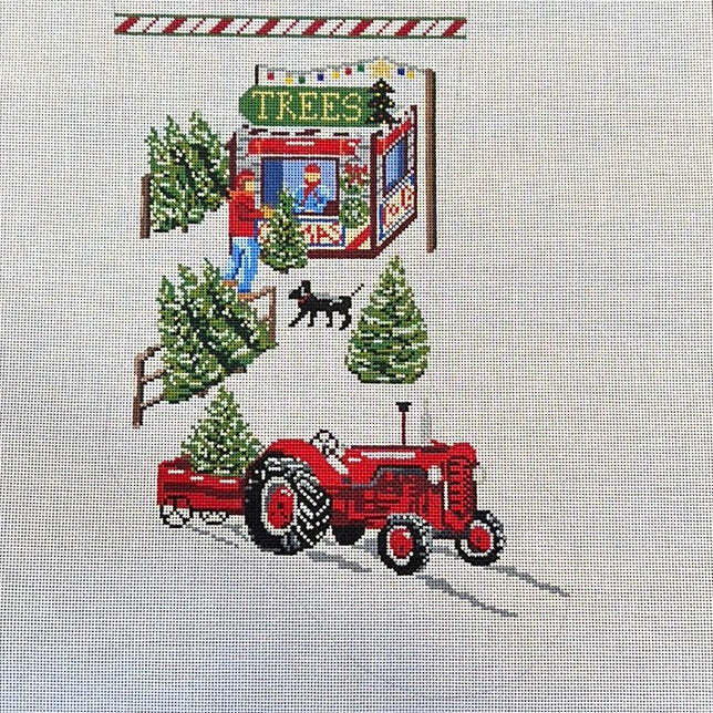 Amelia Bond ·  Tractor and Tree Lot Stocking