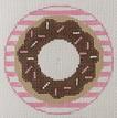 Donut Monogram Round