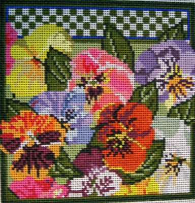 Pansy Eyeglasses Case