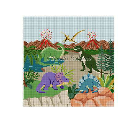 Dinosaurs - Chair Seat