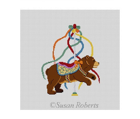 Carousel Bear - Chair Seat