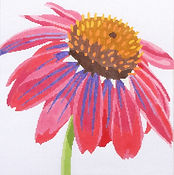 14" Simple Flowers - Cone Flower