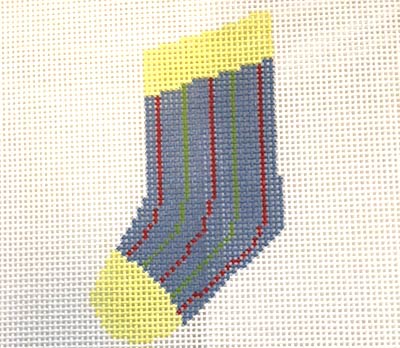 Mini Sock Vertical Stripes