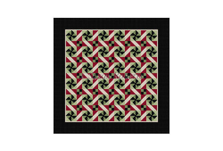 Rolling Pinwheels 10x10