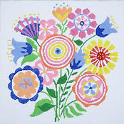 Large Floral Fanfare #2