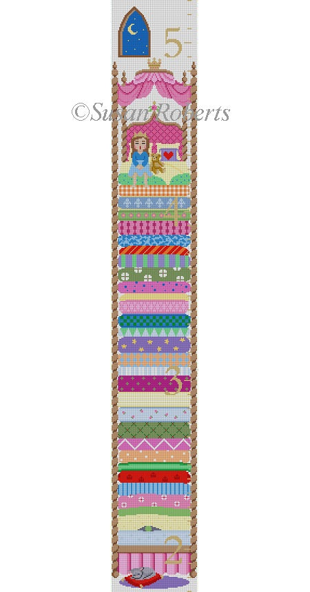 Growth Chart, Princess & Pea