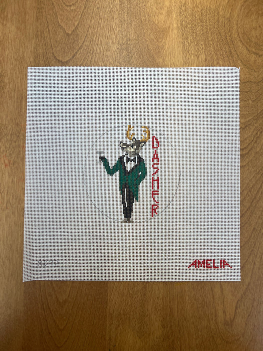 Amelia Bond ·  Reindeer Series-Dasher Ornament