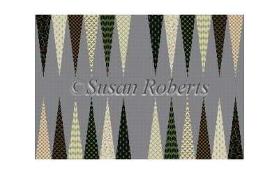 Patterned Points - Backgammon Board (13m)