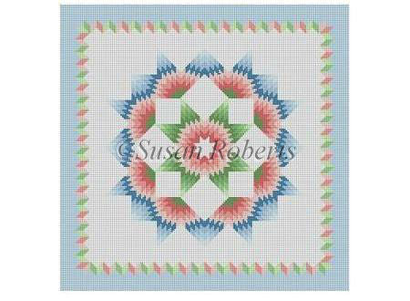 Carnation Star, pastel