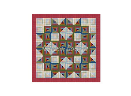 Log Cabin Star 10x10
