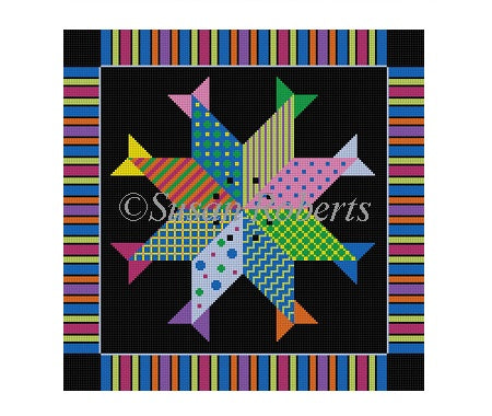 Pinwheel Fish, bright