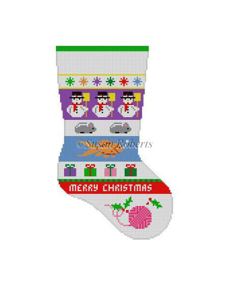 Cat Stripe - Midi Stocking