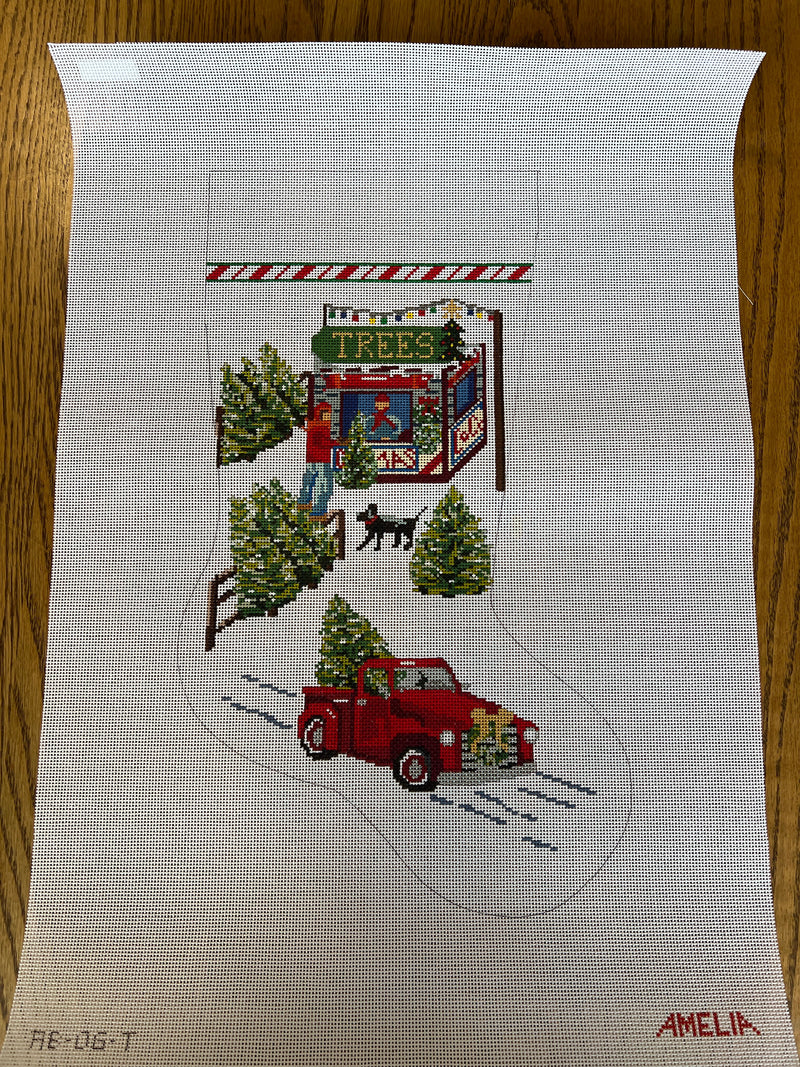 Amelia Bond ·  Truck and Tree Lot Stocking