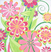 Large Pink Sherbert Garden