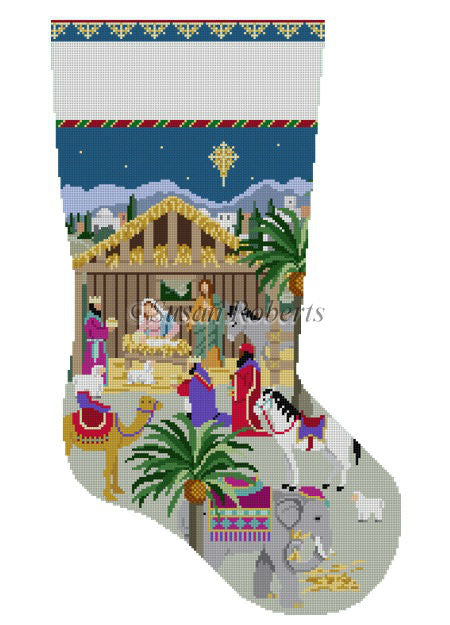 Nativity Stable - Stocking